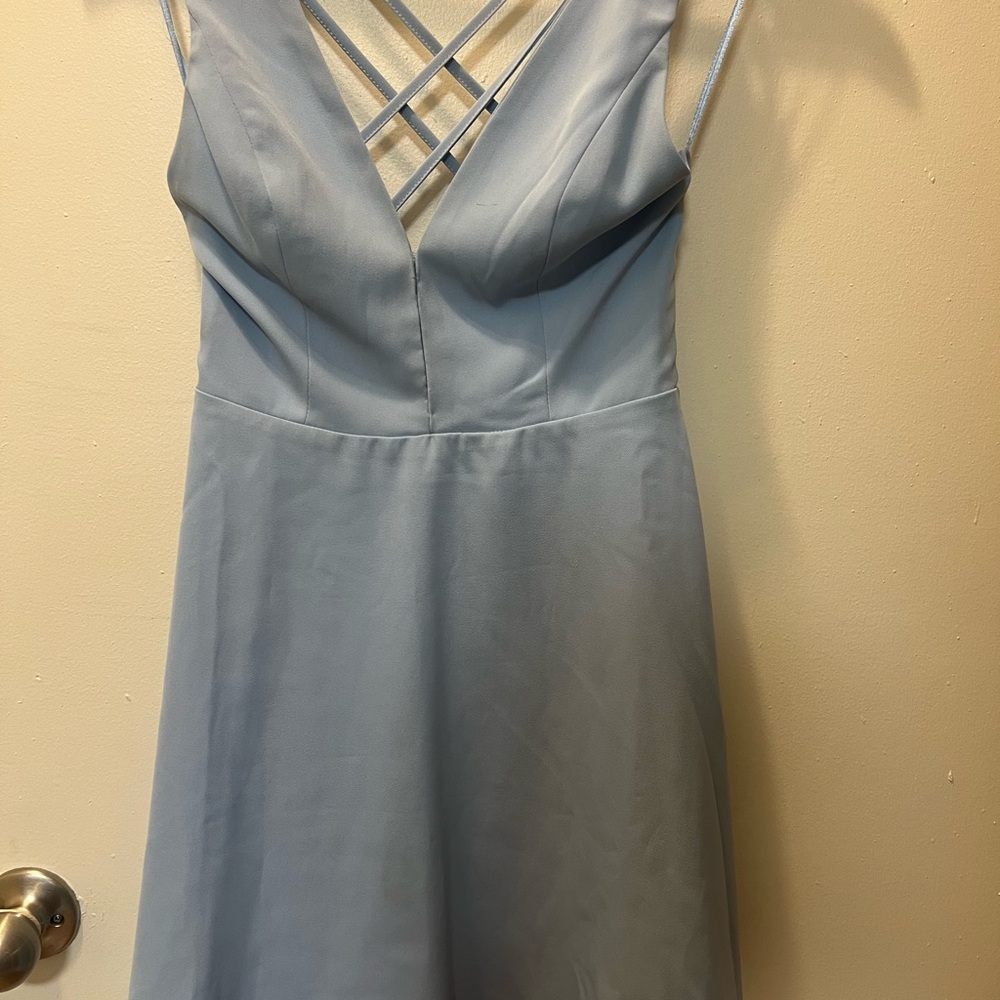 by the way. Light Blue Dress